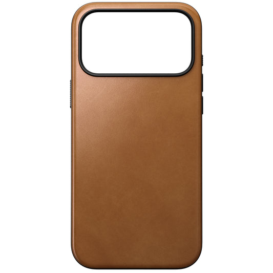 Nomad Modern MagSafe Skinndeksel til iPhone 17 Pro Max - Tan