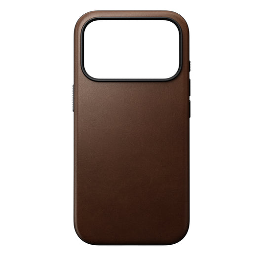 Nomad Modern MagSafe Skinndeksel til iPhone 17 Pro - Brun
