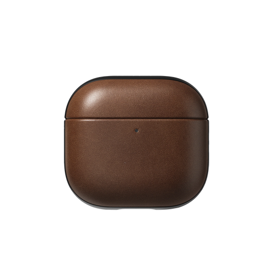 Nomad Modern Case Skinnetui for AirPods 4 - Brun