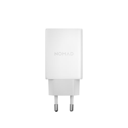 Nomad 40W USB-C GaN Vegglader - Hvit