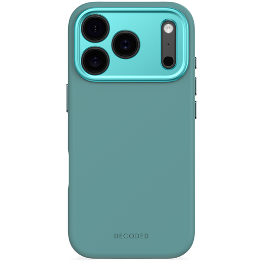 Decoded BackCover MagSafe Silikondeksel til iPhone 17 Pro - Retro Blue