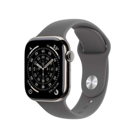 Apple_Watch_Series_11_42mm_LTE_Natural_Titanium_Sport_Band_Stone_Gray_PDP_Image_Position_1__WWEN