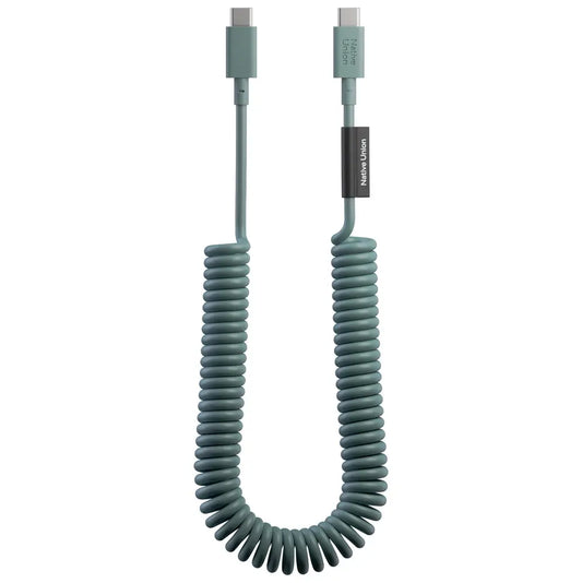 Native Union 2,4m Pop USB-C Ladekabel - Slate Green