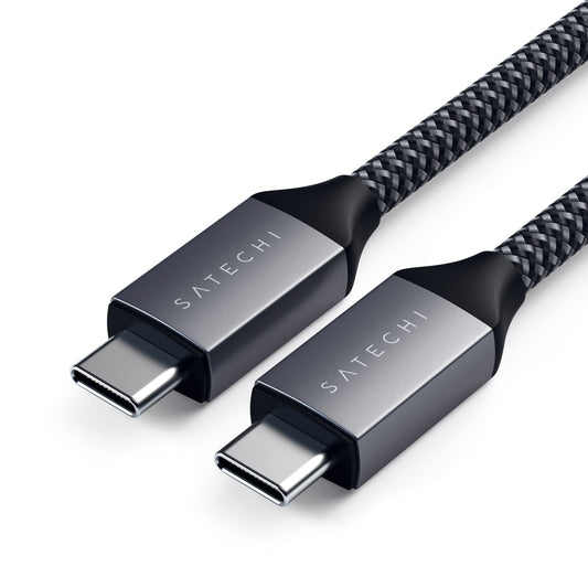 Satechi 2m USB-C til USB-C Ladekabel - Stellargrå