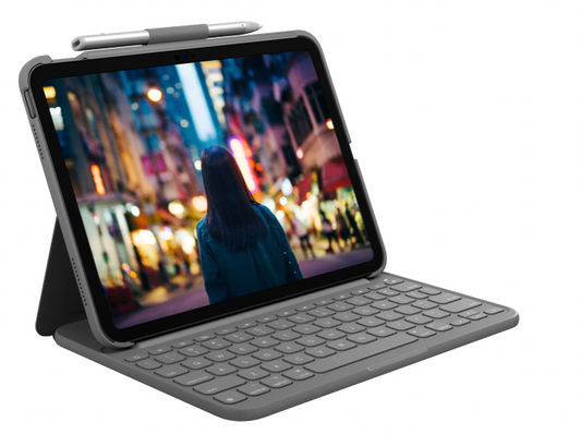 Logitech Slim Folio Tastatur til iPad A16 / (10. gen.)