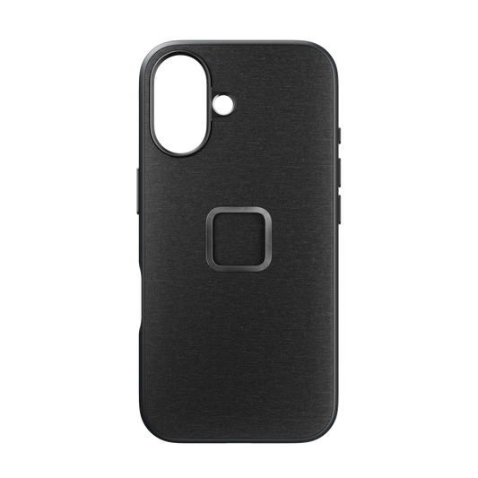 Peak Design Mobile Everyday Fabric MagSafe Deksel til iPhone 16 - Charcoal
