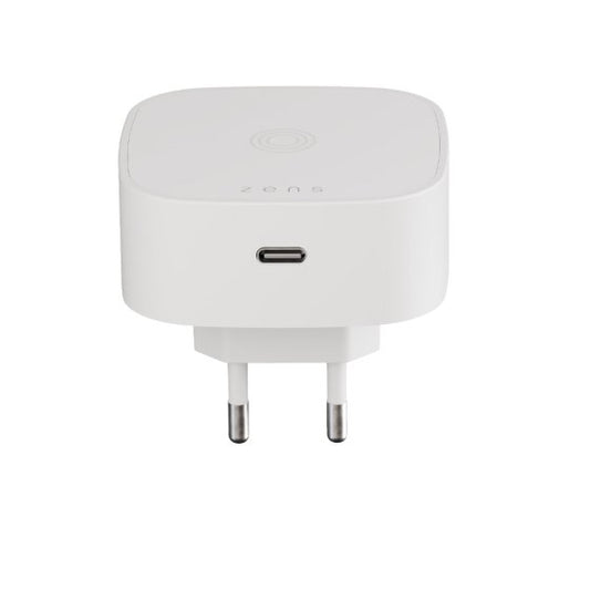 Zens Qi Trådløs Vegglader - Hvit