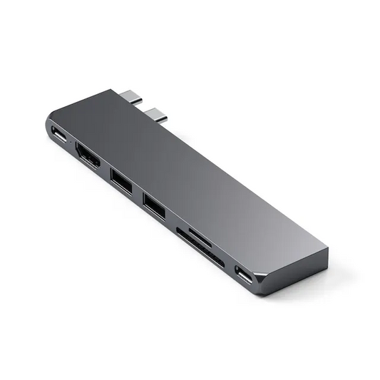 Satechi Pro Hub Slim Multiadapter - Stellargrå