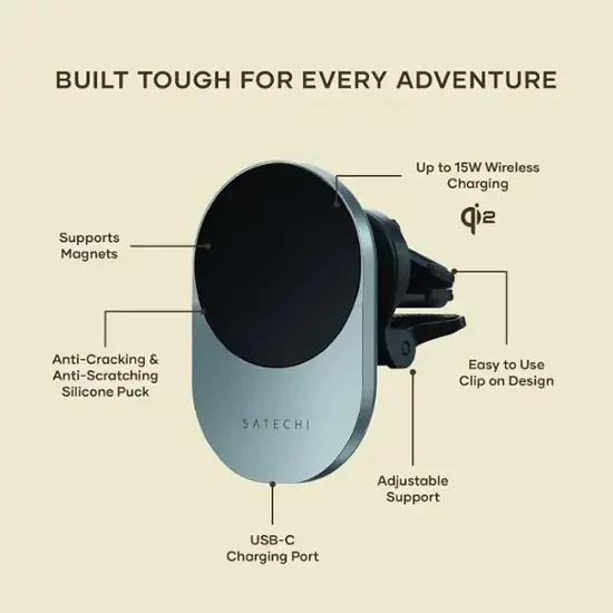 Satechi Qi2 Trådløs Billader