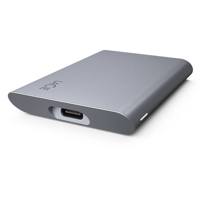 LaCie Mobile Secure Ekstern SSD Harddisk med USB-C (1TB)
