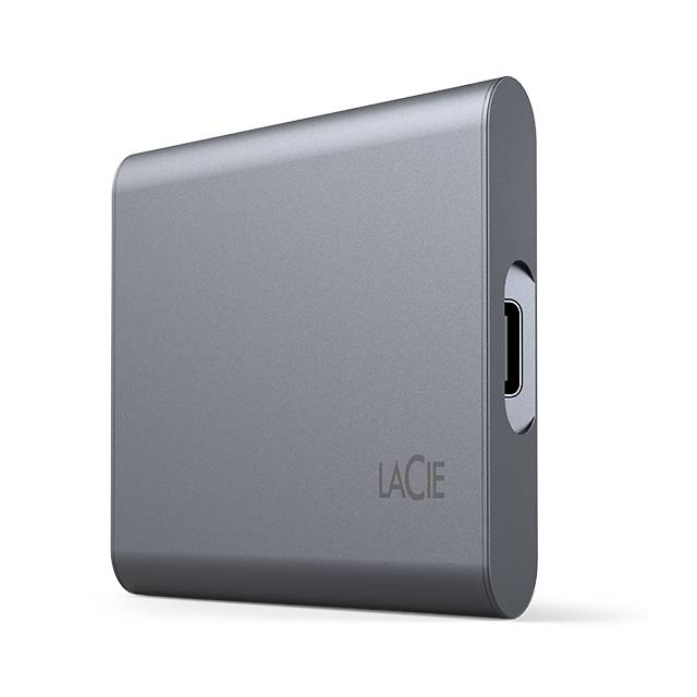 LaCie Mobile Secure Ekstern SSD Harddisk med USB-C (1TB)