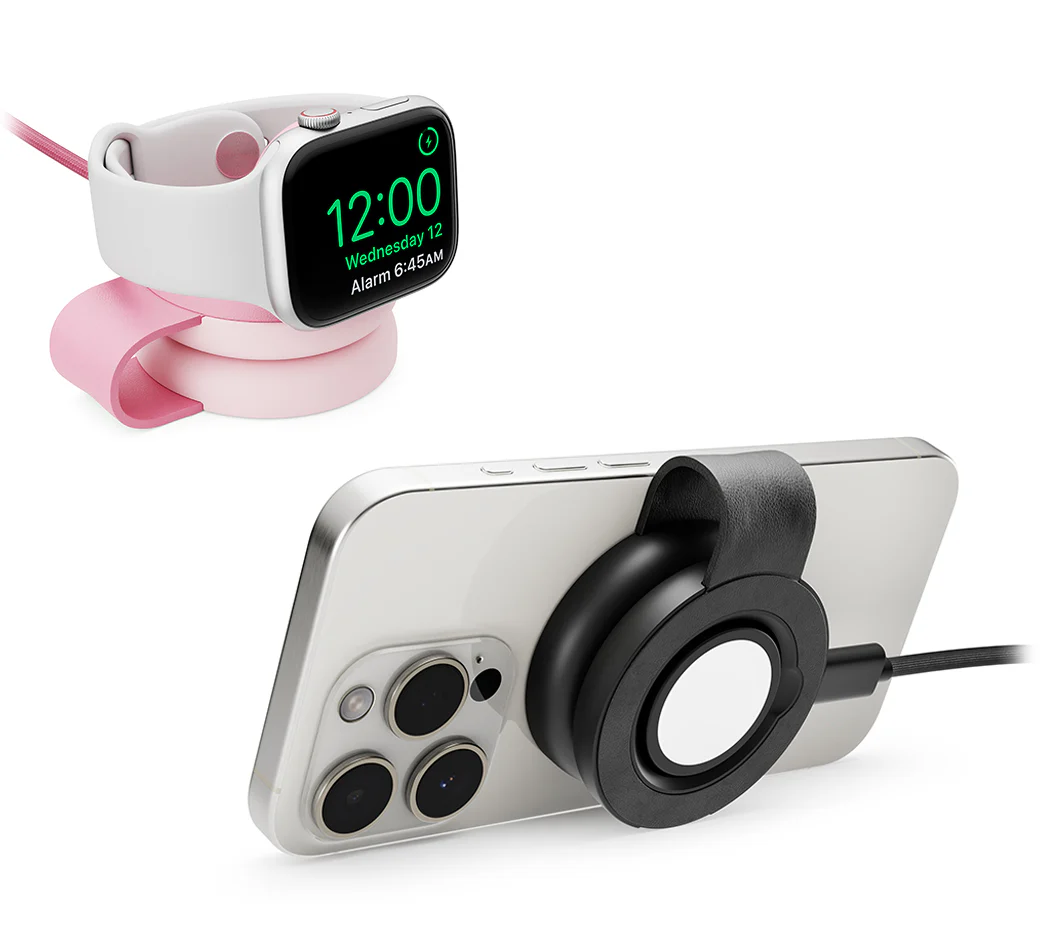 Twelve South ButterFly SE 2-i-1 MagSafe Reiselader - Hvit