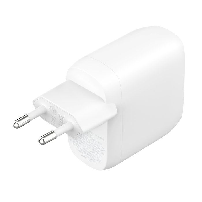 Belkin 60W Dual USB-C PD Vegglader