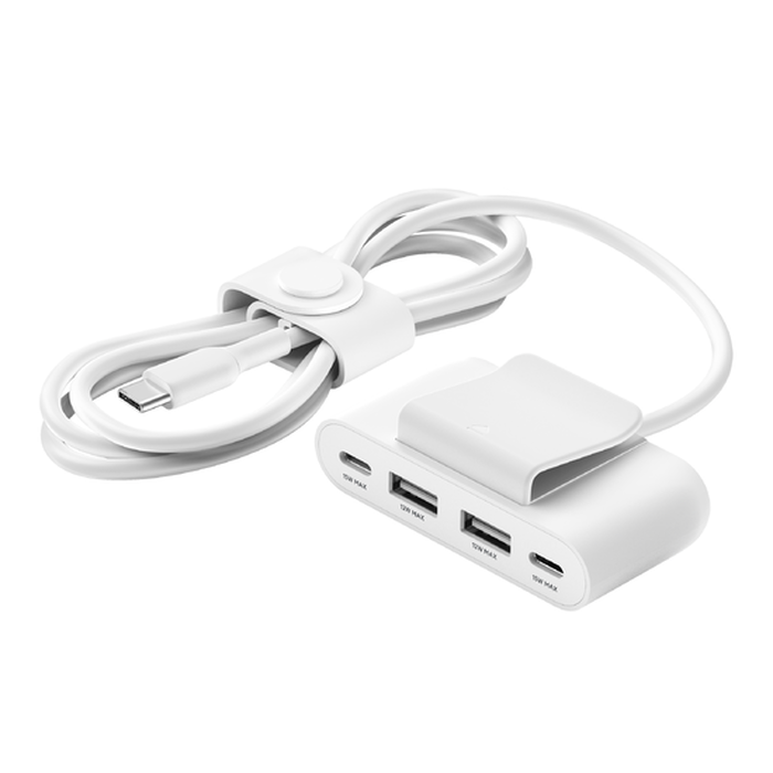 Belkin USB Extender 2x USB-C 2x USB-A - Hvit
