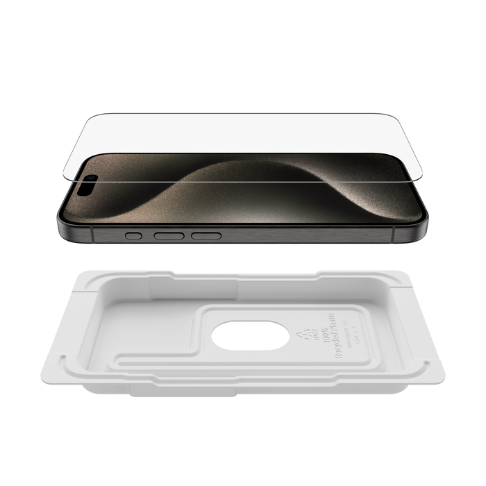Belkin Tempered Glass Skjermbeskytter til iPhone 15 Pro