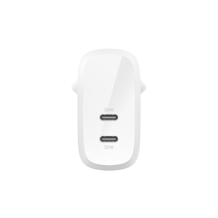 Belkin 60W Dual USB-C PD Vegglader