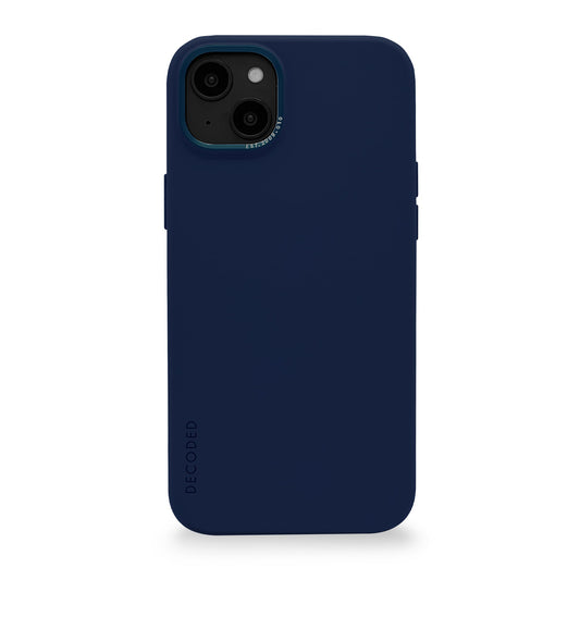 Decoded Silikon Backcover deksel til iPhone 14 Plus - Navy Peon