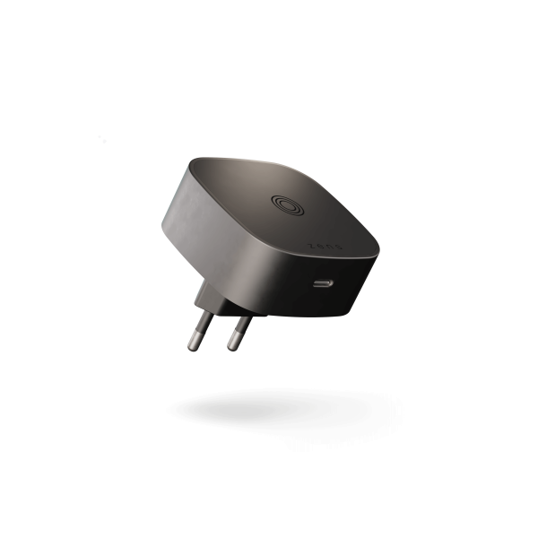 Zens Qi Trådløs Vegglader - Svart