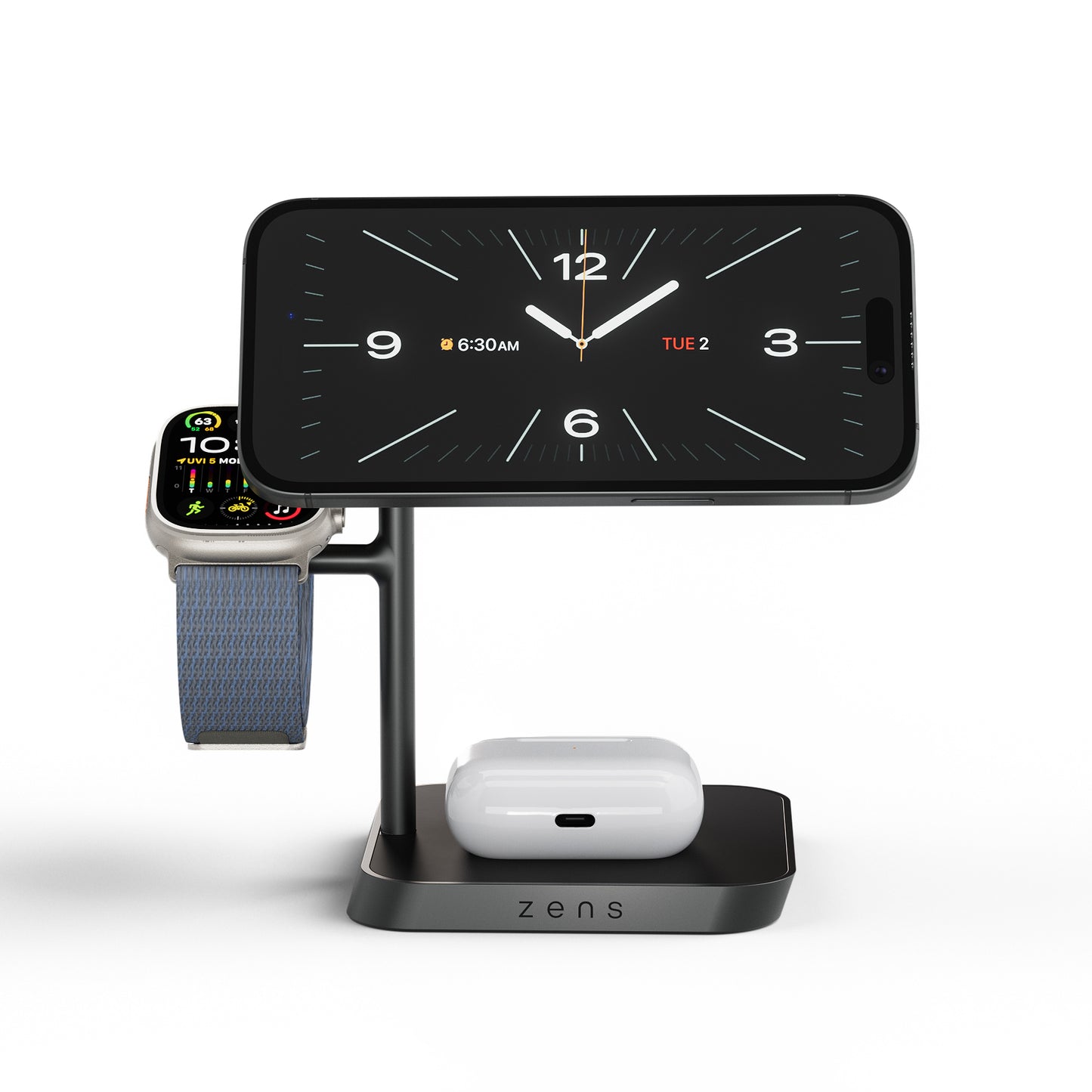 Zens Qi2 Charger Office Pro 3 Ladestasjon