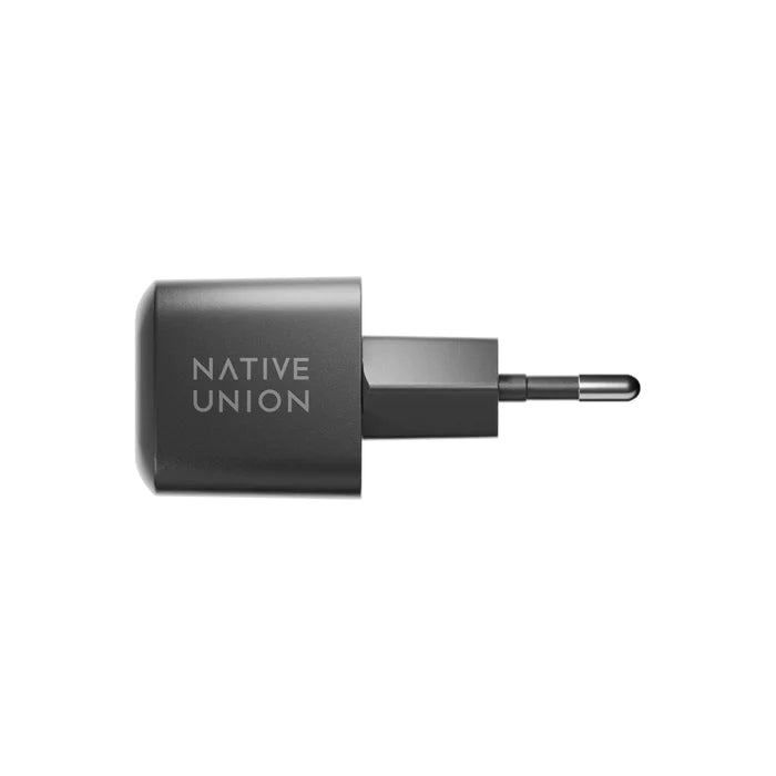 Native Union USB-C 30W GaN Vegglader -  Svart