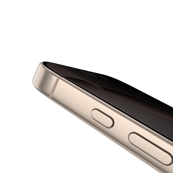 Belkin InvisiGlass Privacy Skjermbeskytter til iPhone 16 Pro