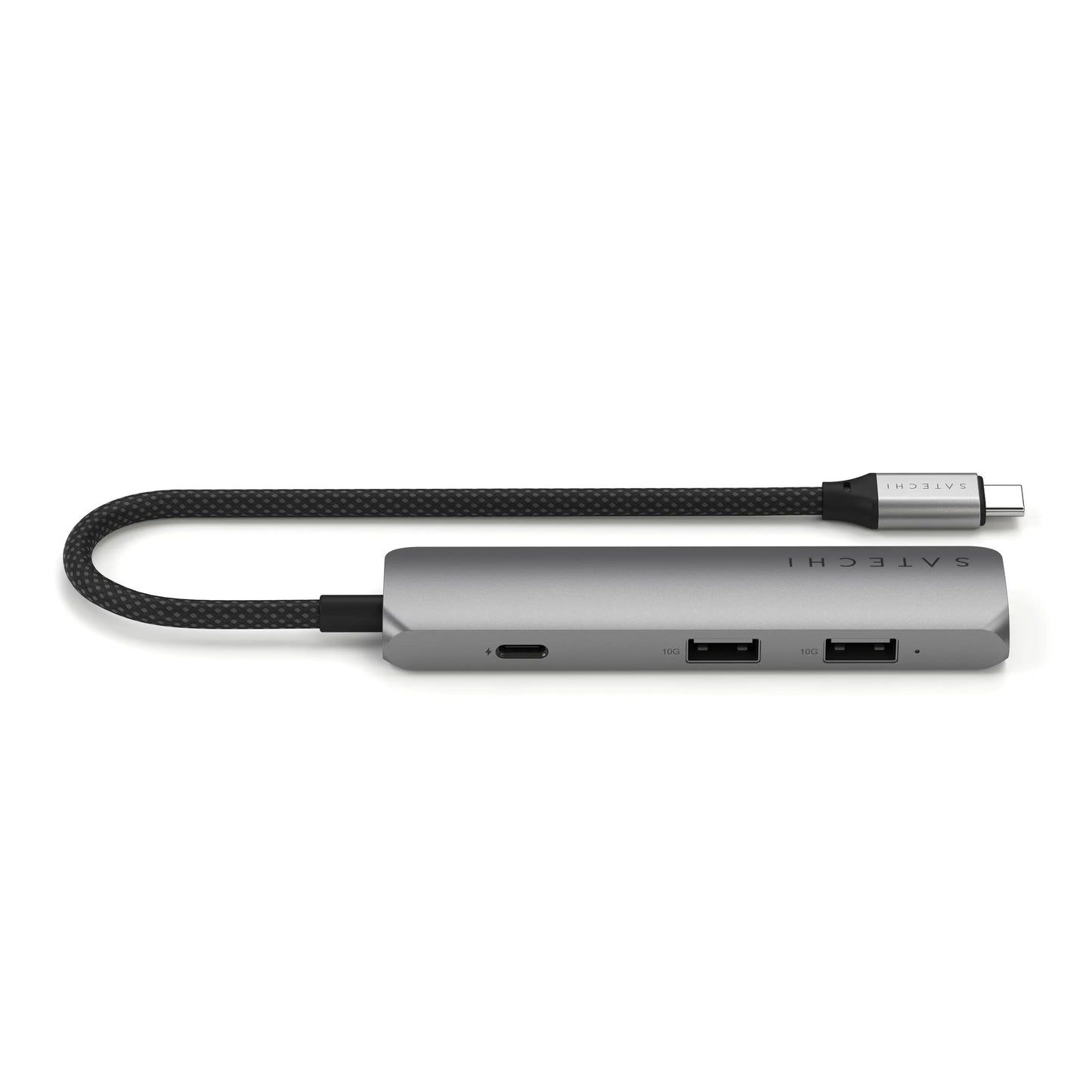 Satechi Slim 4 Multiport Adapter - Stellargrå