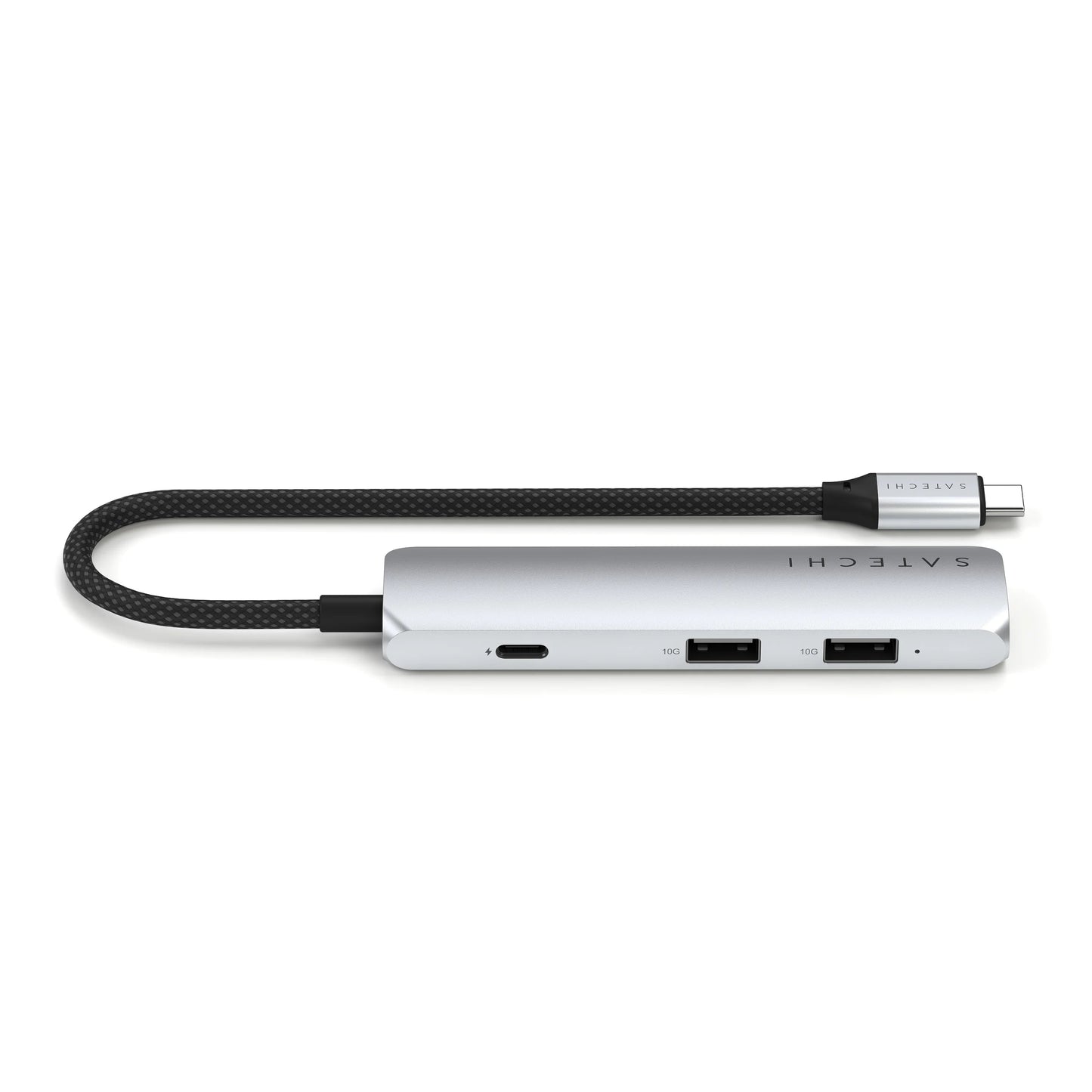 Satechi Slim 4 Multiport Adapter - Sølv