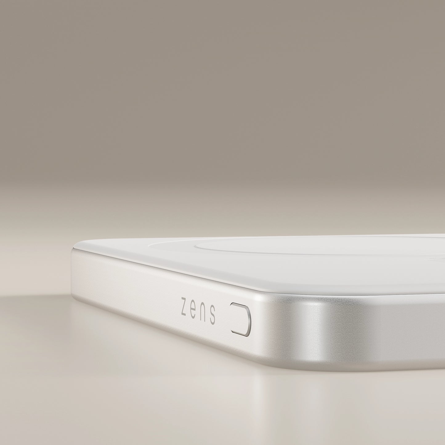 Zens 5000 mAh Powerbank Pro 1 Slim - Hvit