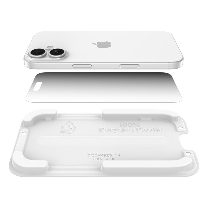 Belkin InvisiGlass Privacy Skjermbeskytter til iPhone 17/16 Pro