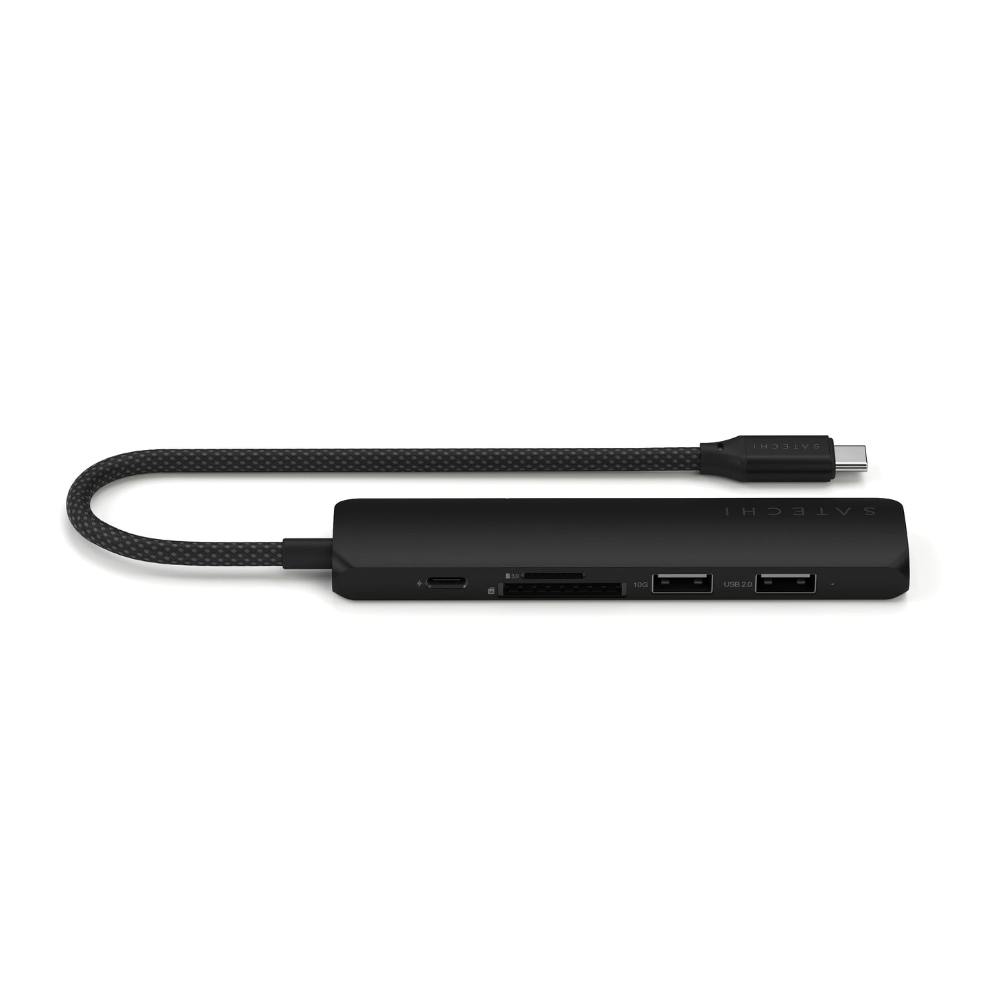 Satechi Slim 6 Multiport Adapter - Svart