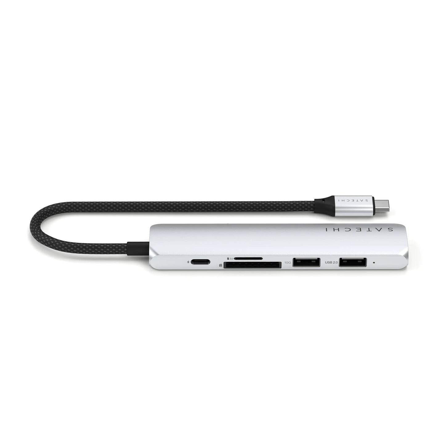 Satechi Slim 6 Multiport Adapter - Sølv