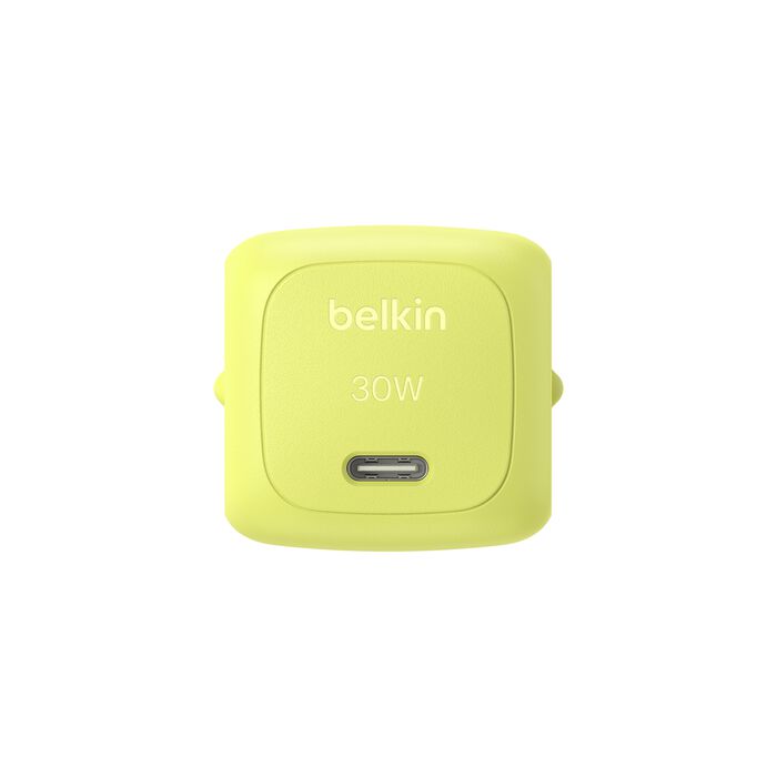 Belkin 30W USB-C PD Vegglader med ladekabel - Sitrus
