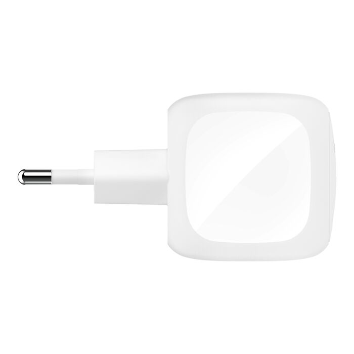 Belkin 65W USB-C PD GaN Vegglader - Hvit