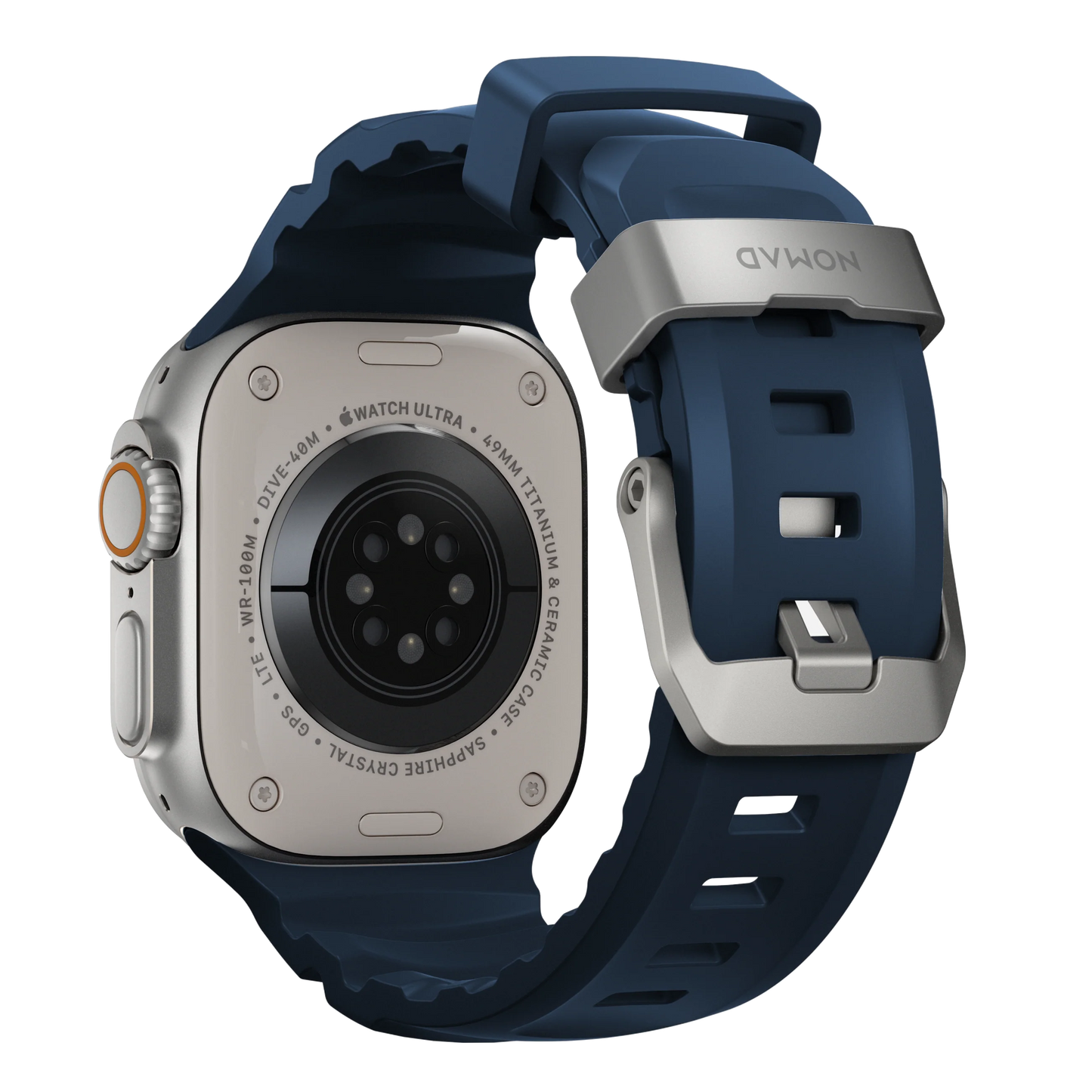 Nomad 49/46 mm Rocky Point Reim med Sølv Metall - Atlantic