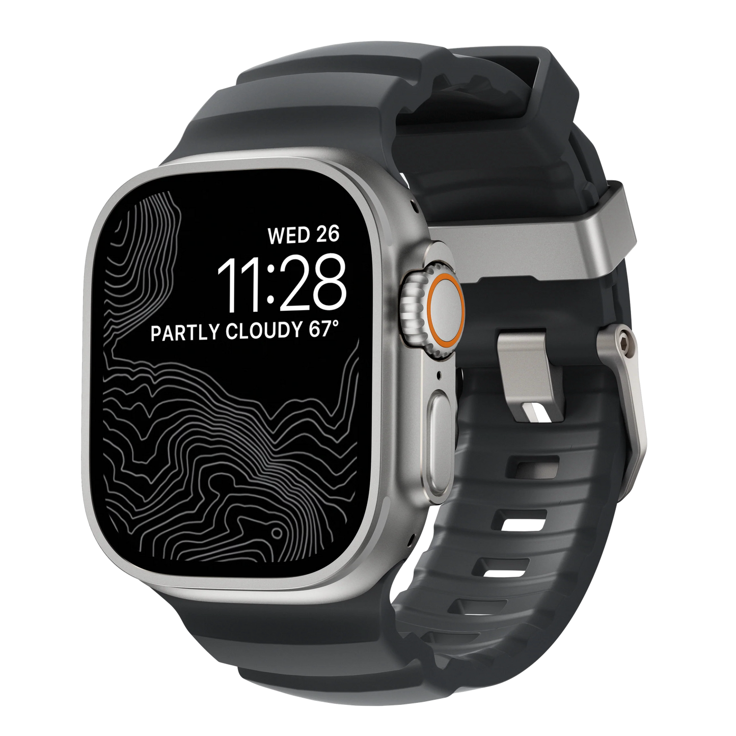 Nomad 49/46 mm Rocky Point Reim med Sølv Metall - Storm