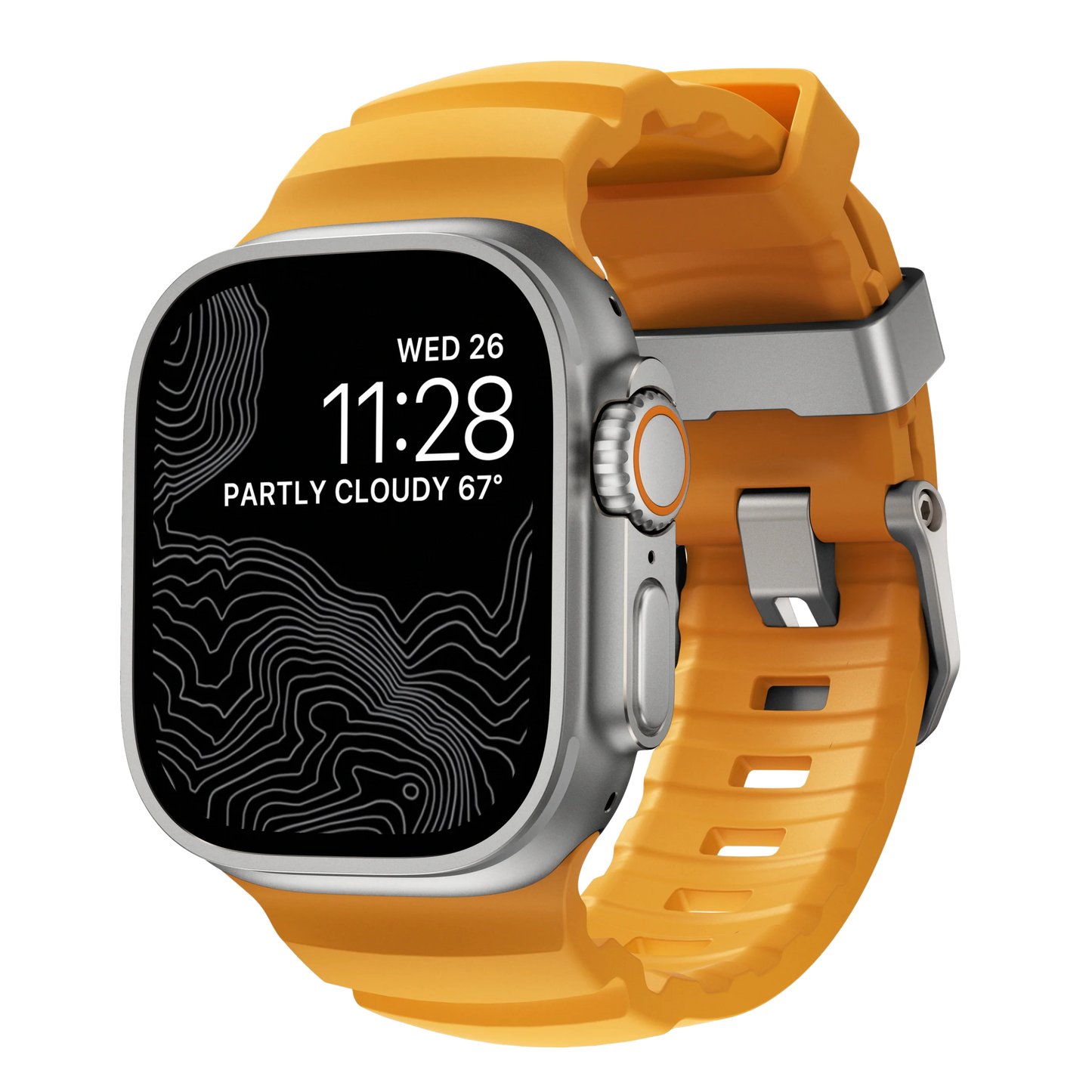 Nomad 49/46 mm Rocky Point Reim med Sølv Metall - Sol