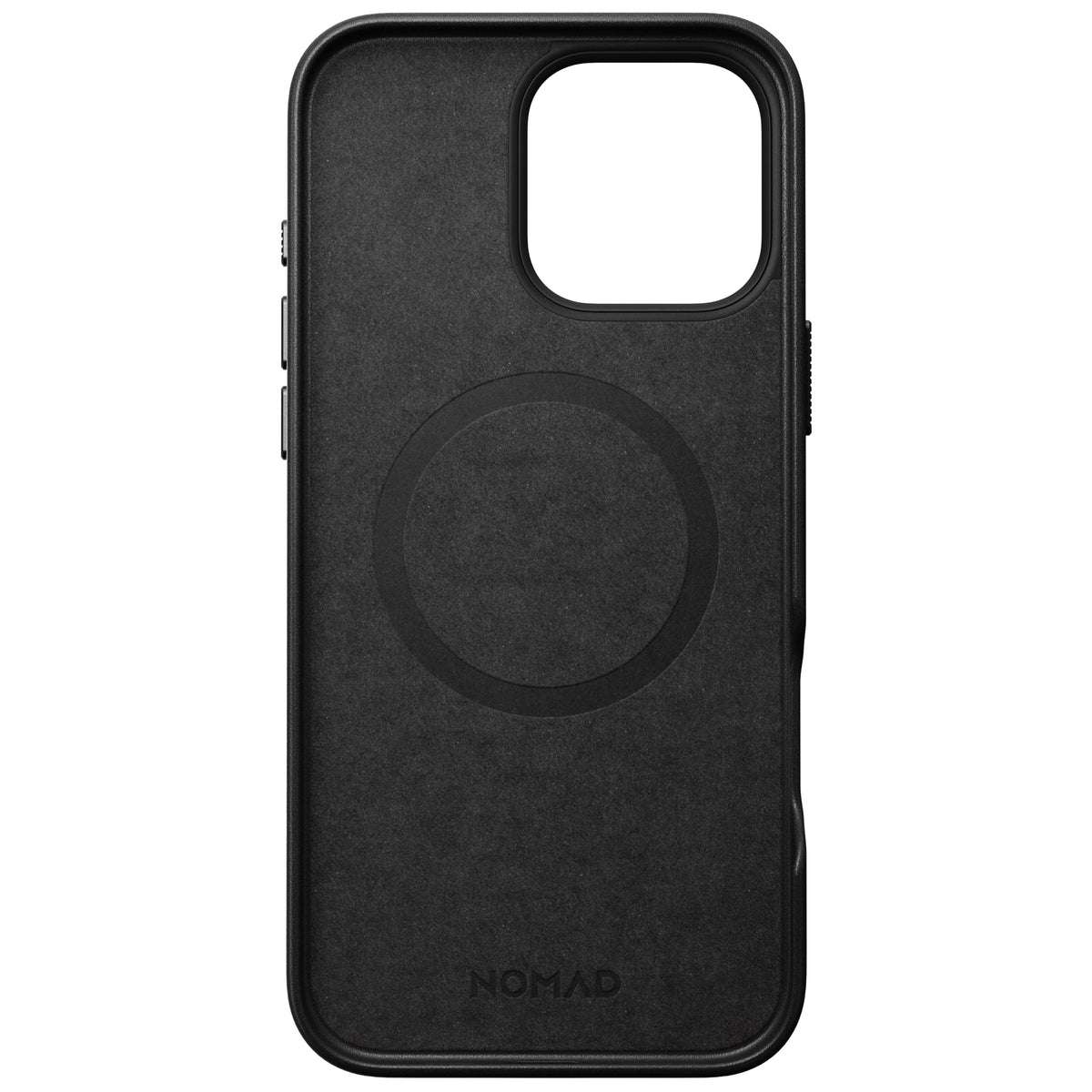 Nomad Traditional Case MagSafe Skinndeksel til iPhone 16 Pro Max - Svart