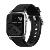 Nomad 49/46 mm Rugged Strap reim - Sølv