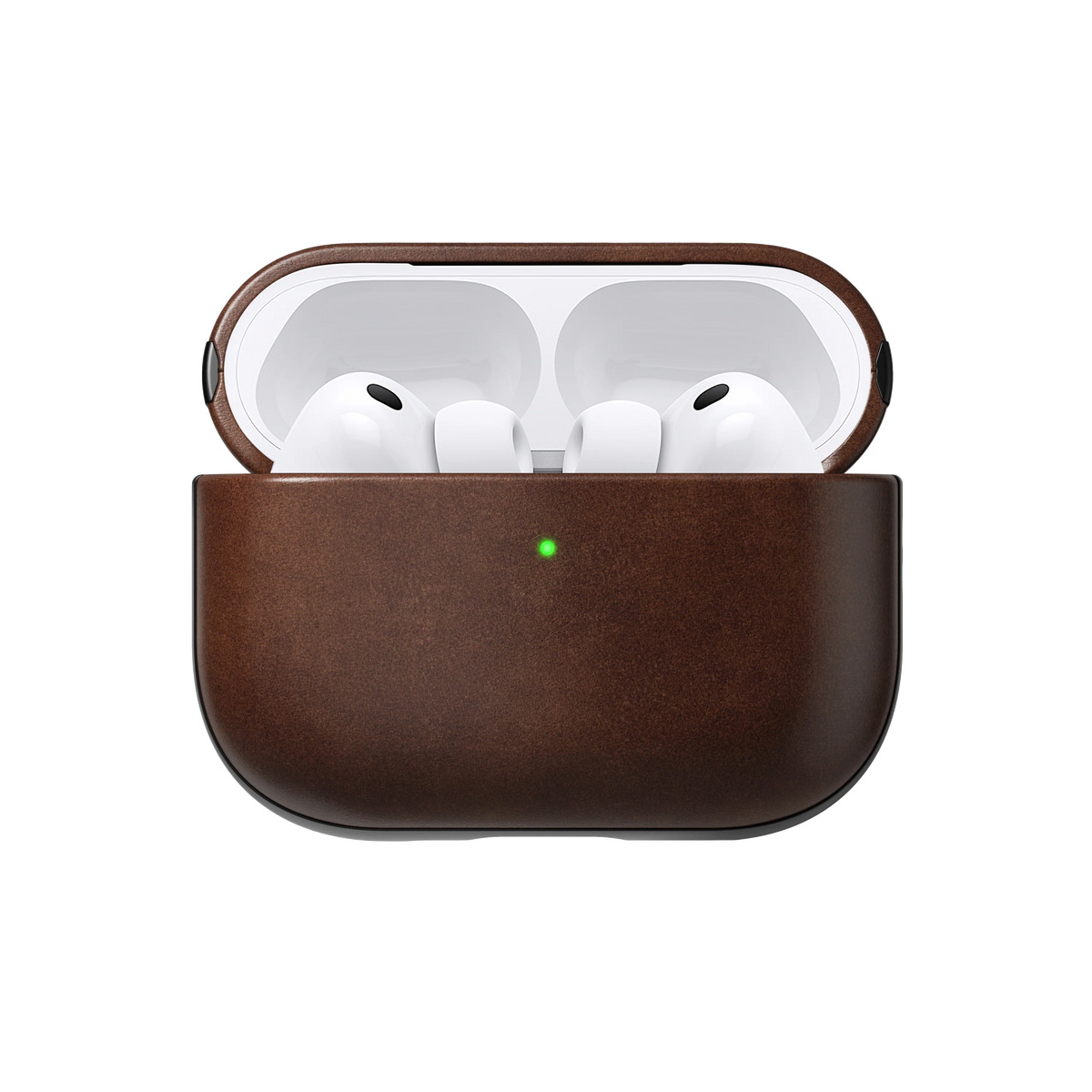 Nomad Modern Leather Deksel til AirPods Pro 3 - Brun