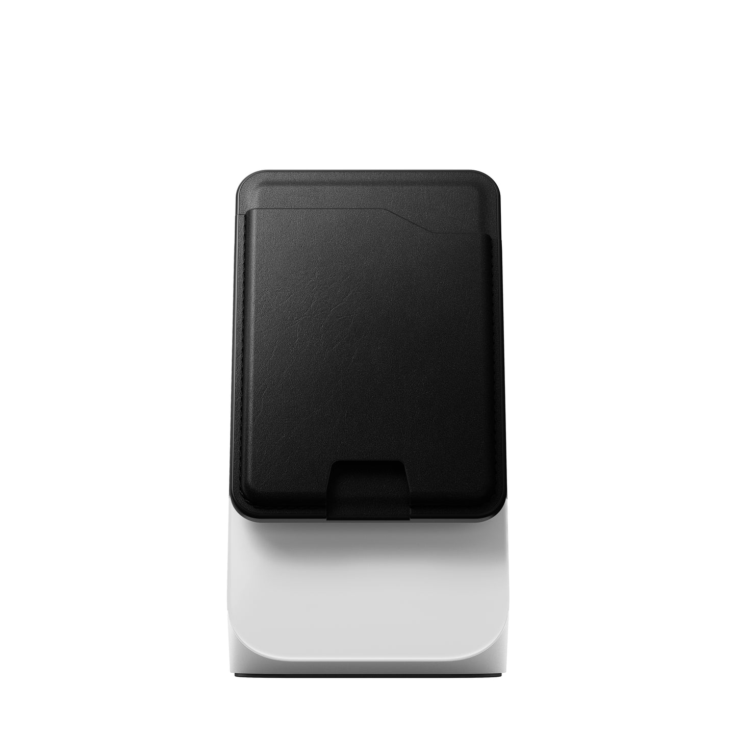 Nomad Leather Mag Kortmappe med FindMy - Svart