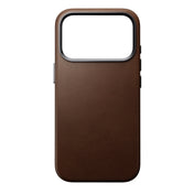 Nomad Traditional MagSafe Skinndeksel til iPhone 17 Pro - Brun