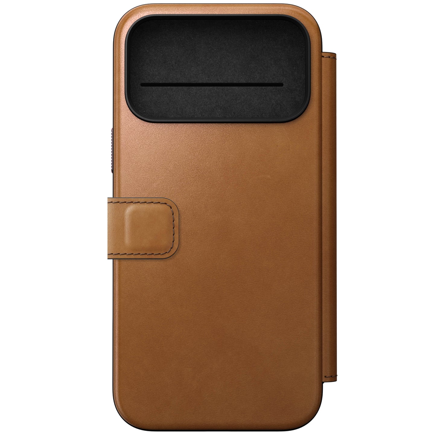 Nomad Modern Folio MagSafe Skinnetui til iPhone 17 Pro Max - Tan