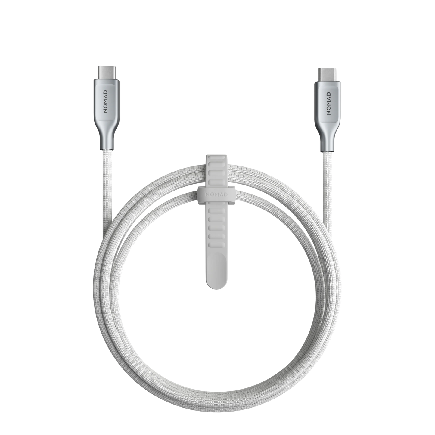 Nomad USB-C Kevlar Ladekabel Hvit - 1,5m
