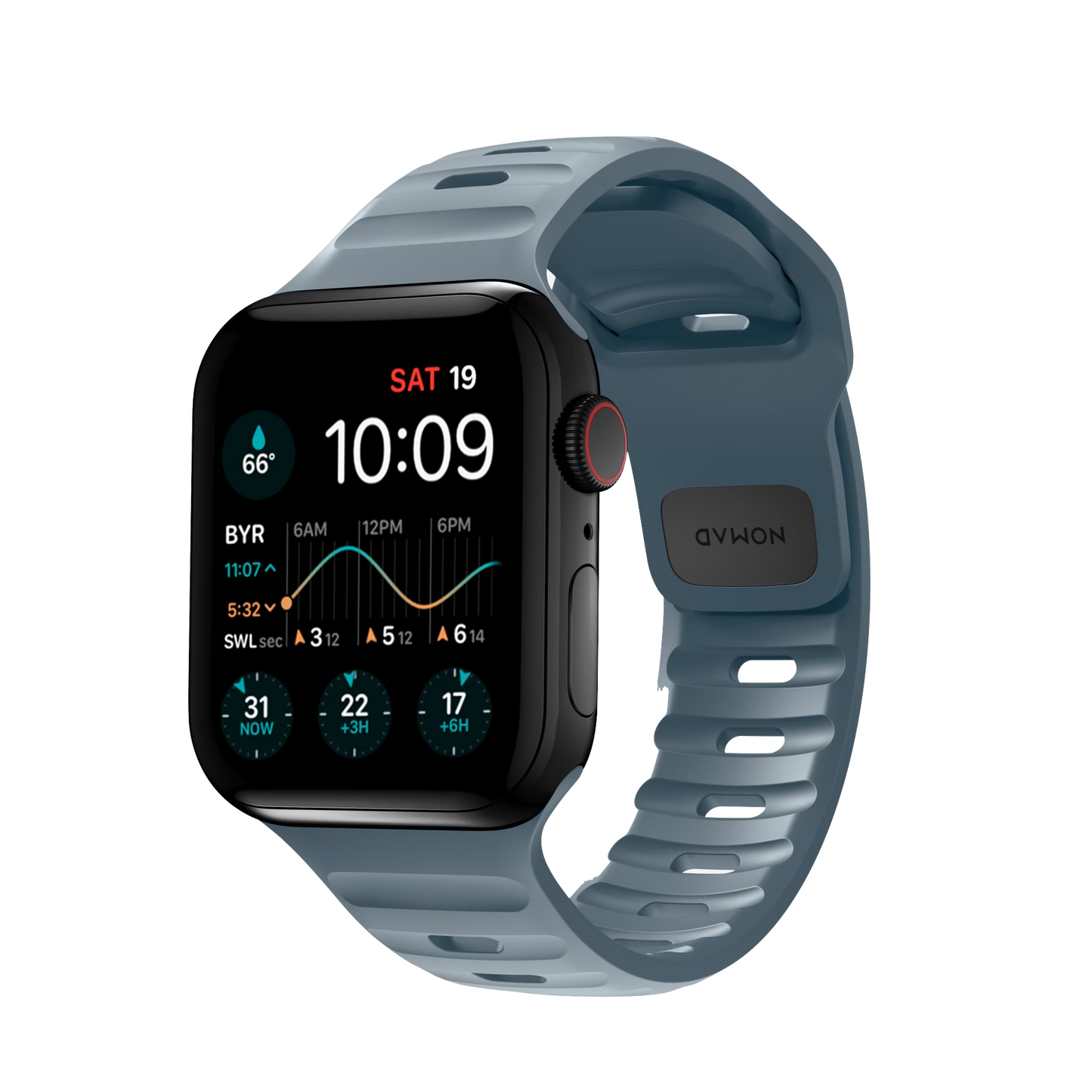 Nomad 42/41 mm Sport Band reim - Marineblå