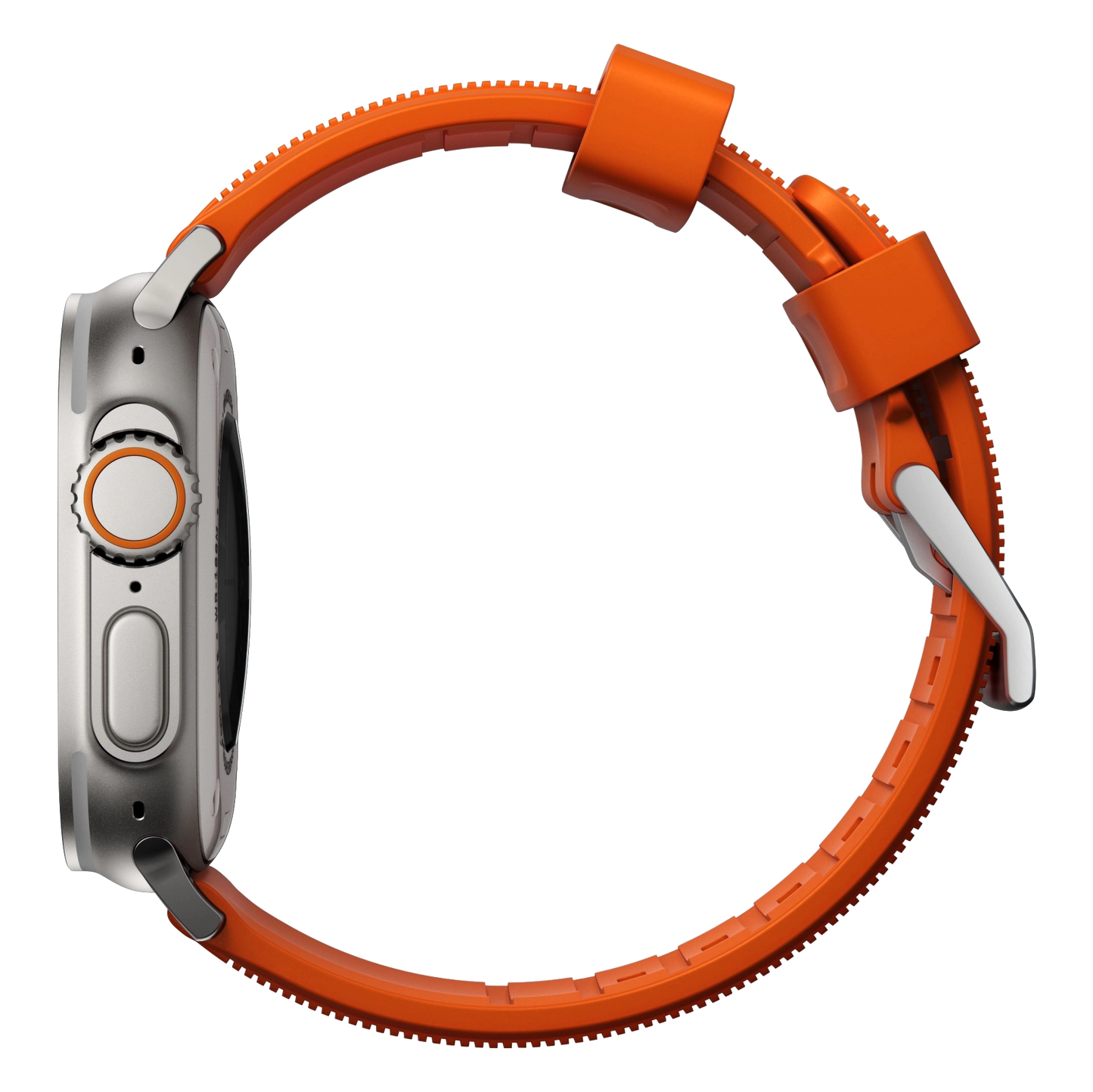 Nomad 49/46 mm Rugged Strap reim - Ultra Orange