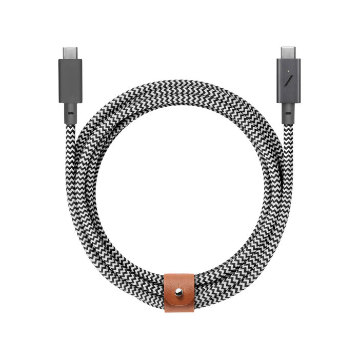Native Union 2,4m USB-C til USB-C 240W Kabel Pro - Zebra