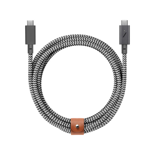 Native Union 2,4m USB-C til USB-C 240W Kabel Pro - Zebra