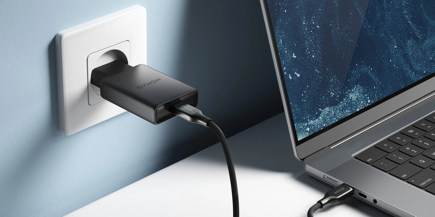 Nomad 40W USB-C GaN Vegglader - Svart