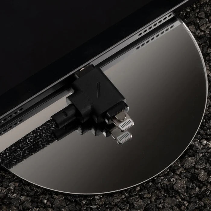 Native Union 1,5 m USB-C til USB-C/Lightning Belt Cable Duo Ladekabel - Cosmos