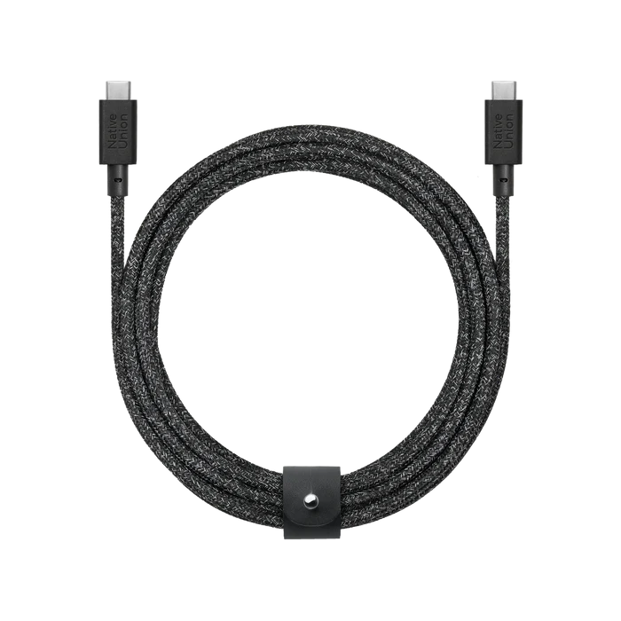 Native Union Belt USB-C til USB-C 3m Ladekabel 100W - Cosmos